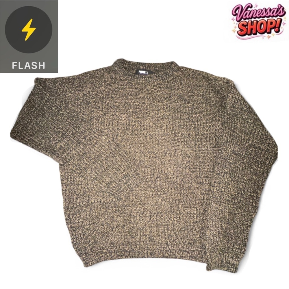 Vintage Grandpa Style Fenzia Knit Sweater!